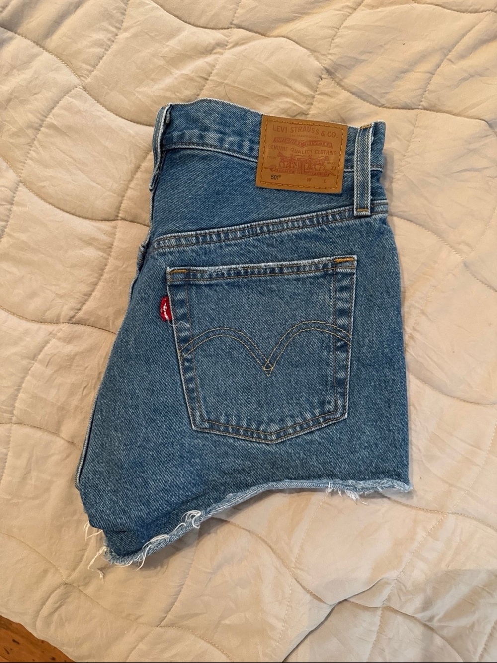 Levi's 501 Original Denim Cutoff Shorts